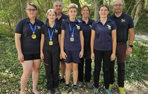 Photo des participantes et participants au Chpt de France 3D 2024