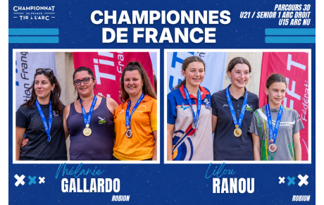 🏹 Championnat de France à Écouen : les Archers du Baude au rendez-vous !